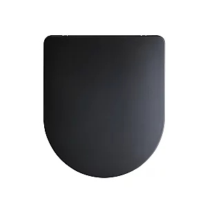 Milano Elements Graphite Soft Close Quick Release Top Fix Toilet Seat