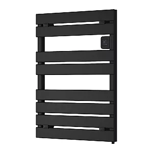 Reina Gia Aluminium Dry Electric WiFi Heated Towel Rail 780mm x 550mm Matt Black