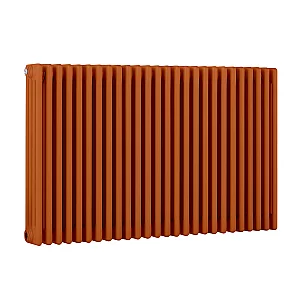 Milano Windsor Horizontal Traditional Column Radiator 4 Column 750mm x 1190mm Sunset Orange