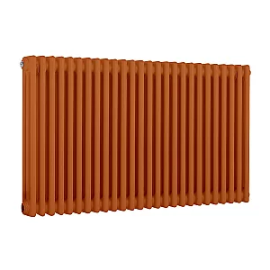 Milano Windsor Horizontal Traditional Column Radiator 3 Column 750mm x 1190mm Sunset Orange