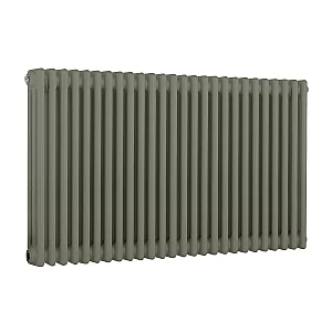 Milano Windsor Horizontal Traditional Column Radiator 3 Column 750mm x 1190mm Sage Leaf Green