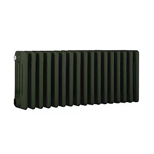 Milano Windsor Horizontal Traditional Column Radiator 4 Column 300mm x 785mm Evergreen