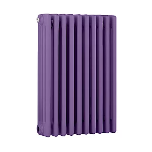 Milano Windsor Horizontal Traditional Column Radiator 4 Column 600mm x 425mm Lush Purple