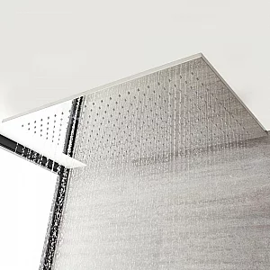 1 Outlet Shower System with 800 x 500mm Large Rectangular Shower Head